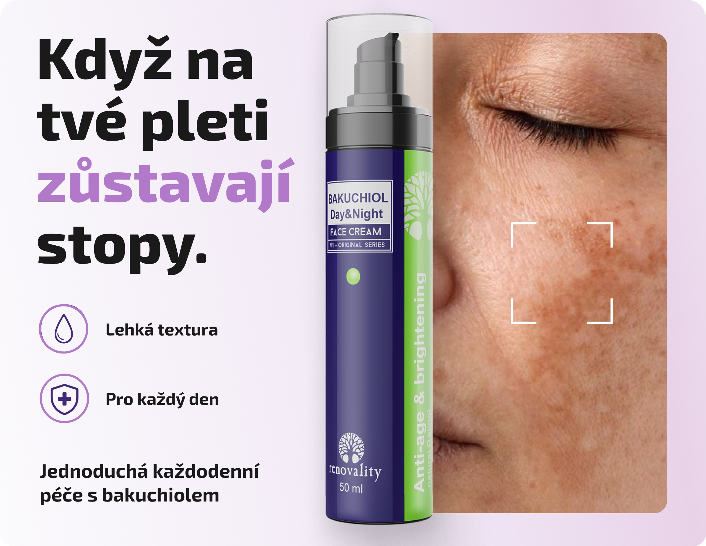 Bakuchiol Day & Night Cream – jeden krém na ráno i večer